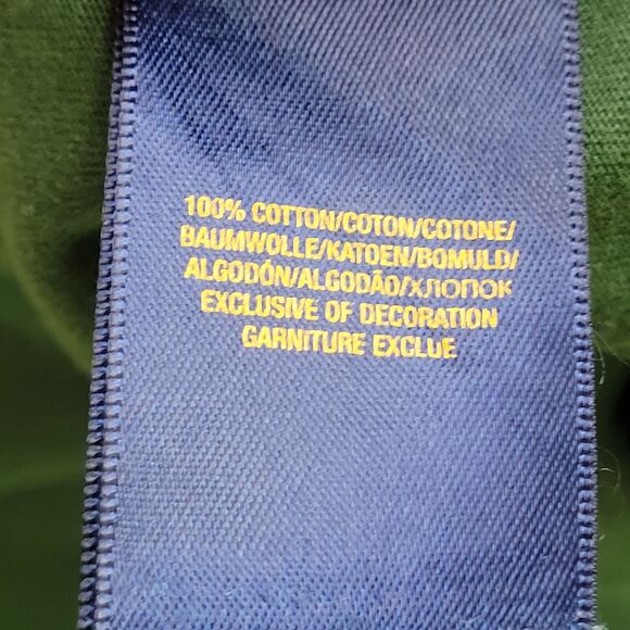 Ralph-Lauren Shirt Teens XL 19x25 Green - Picture 15 of 15